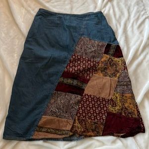 J.Jill Jean skirt